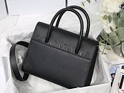 Kitlife Dior St Honore Handbag Black/Enamel Button - M8012 - 25 cm x 19 cm x 12 cm - 4