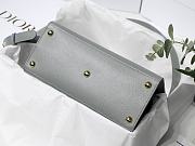 Kitlife Dior St Honore Handbag Gray/Enamel Button - M8012 - 25 cm x 19 cm x 12 cm - 2