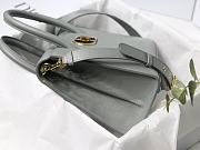 Kitlife Dior St Honore Handbag Gray/Enamel Button - M8012 - 25 cm x 19 cm x 12 cm - 3
