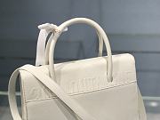 Kitlife Dior St Honore Handbag White/Enamel Button - M8012 – 30cm - 3