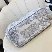 Kitlife Dior Book Tote Gray Toile de Jouy Embroidery – 9028 - 42x30x17cm - 4