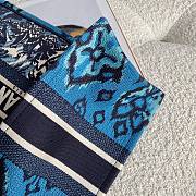 Kitlife Dior Book Tote With Palm Trees Embroidery - 36.5x28x16cm - 5