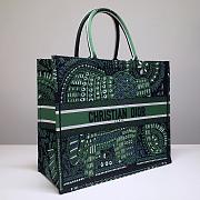 Kitlife Dior Book Tote Elephant Green – 1286# -  41.5x34.5x16cm - 6