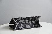Kitlife Dior Book Tote Embroidery -  36.5x28x14cm - 3