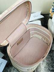 Kitlife Dior Cosmetic Box Bag Embroidery Monkey Pink -  25x15x14cm - 5