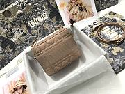 Kitlife Dior Cosmetic Box Bag SheepSkin Rose Des Vents -  18.5 cm x 13 cm x 10.5 cm - 2