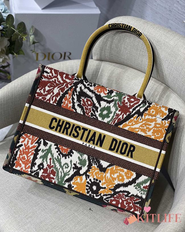 Kitlife Dior Book Tote Paisley Pattern - M1286 - 36.5x28cm - 1