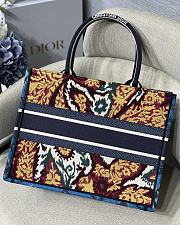 Kitlife Dior Book Tote Blue Maple Leaf - M1286 - 36.5x28cm - 5