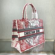 Kitlife Dior Book Tote Tanabata Love Red - 1296# - 36.5x28x17.5cm  - 6