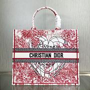Kitlife Dior Book Tote Tanabata Love Red - 1296# - 41.5x38x18cm - 1