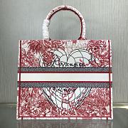 Kitlife Dior Book Tote Tanabata Love Red - 1296# - 41.5x38x18cm - 5
