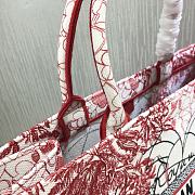 Kitlife Dior Book Tote Tanabata Love Red - 1296# - 41.5x38x18cm - 6