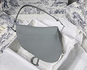 Kitlife Dior Saddle Frosted Color Buckle Gray - M9001 - 25.5 x 20 x 6.5 cm - 2