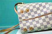 Kitlife Louis Vuitton Neverfull Damier Azur Cabas MM White - N41375 - 31 x 28 x 15 cm - 3