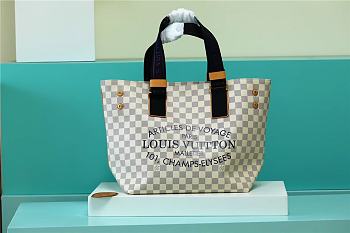 Kitlife Louis Vuitton Cabas Damier Azur Cabas White - N41179 - 31 x 28 x 15 cm