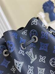 Kitlife Louis Vuitton Bella Mahina Leather Neonoe Bucket Bag - M59552 - 19 x 22 x 14 cm - 6