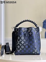 Kitlife Louis Vuitton Muria Mahina Leather Neonoe Bucket Bag - M59554 - 25 x 25 x 20 cm - 1