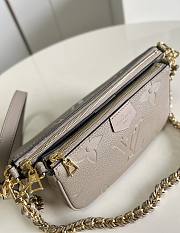 Kitlife Louis Vuitton Multi Pochette Accessories Khaki - M80399 - 23.5×13×4.5cm - 6