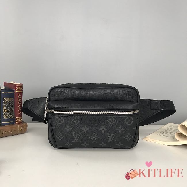 Kitlife Louis Vuitton Outdoor Bumbag Black - M30430 – 21x17x5cm - 1