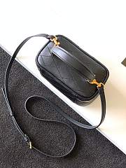 Kitlife YSL Cosmetic Bag Mini Quilted Lambskin Black - 669560 – 16.5x7.5x10 cm - 5