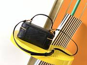 Kitlife YSL Cosmetic Bag Mini Quilted Lambskin Black - 669560 – 16.5x7.5x10 cm - 4