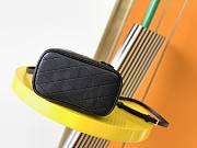 Kitlife YSL Cosmetic Bag Mini Quilted Lambskin Black - 669560 – 16.5x7.5x10 cm - 3