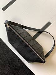 Kitlife YSL Monogramme Shoulder Bag Lambskin Black - 667490 – 15x36x14.5cm - 4