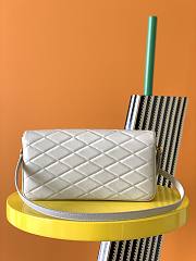 Kitlife YSL Classic Kate Flap Crossbody Bag White - 678828 – 26x4.5x13cm - 5