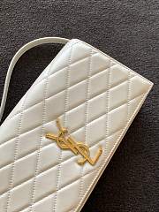 Kitlife YSL Classic Kate Flap Crossbody Bag White - 678828 – 26x4.5x13cm - 4