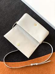 Kitlife YSL Classic Kate Flap Crossbody Bag White - 678828 – 26x4.5x13cm - 3