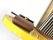 Kitlife YSL Tuc Phone Pouch With Strap In Supple Calfskin Brown - 667718 – 9x3.5x18cm - 5