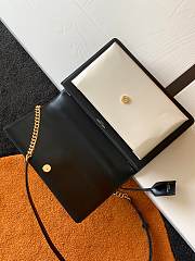 Kitlife YSL Sunset Handbag Black/White - 634723 – 25x18x5cm - 6
