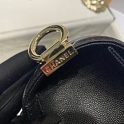 Kitlife Chanel Black Caviar Grain Calfskin Gold Hardware – 67086 - 20cm - 6