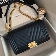 Kitlife Chanel Black Caviar Grain Calfskin Gold Hardware – 67086 - 25cm - 1
