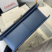 Kitlife Chanel Blue Caviar Grain Calfskin Gold Hardware – 67086 - 25cm - 6