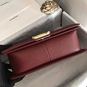 Kitlife Chanel Burgundy Caviar Grain Calfskin Gold Hardware – 67086 - 25cm - 3