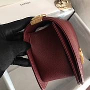 Kitlife Chanel Burgundy Caviar Grain Calfskin Gold Hardware – 67086 - 25cm - 4
