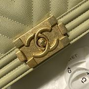 Kitlife Chanel Olive Green Caviar Grain Calfskin Gold Hardware – 67086 - 25cm - 3