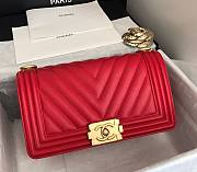 Kitlife Chanel Red Caviar Grain Calfskin Gold Hardware – 67086 - 25cm - 1