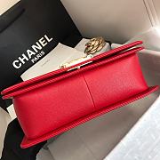 Kitlife Chanel Red Caviar Grain Calfskin Gold Hardware – 67086 - 25cm - 3