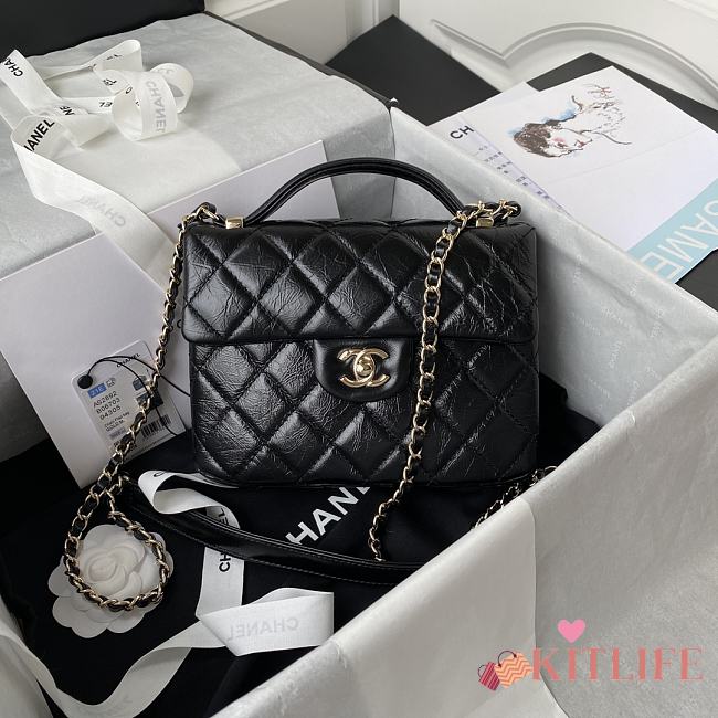 Kitlife Flap Bag Black  – 20x15x6.5 cm - 1