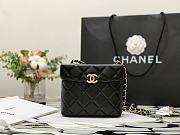 Kitlife Chanel Flap Retro Box Black – 99114 – 14.5x16.5x7cm - 1