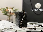 Kitlife Chanel Flap Retro Box Black – 99114 – 14.5x16.5x7cm - 6