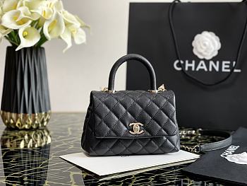 Kitlife Chanel Coco Handle Mini Gold Hardware Black – 99003 - 13×19×9cm