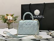 Kitlife Chanel Coco Handle Mini Gold Hardware Blue – 99003 - 13×19×9cm - 5