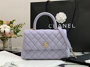 Kitlife Chanel Coco Handle Mini Gold Hardware Purple - 23cm - 4