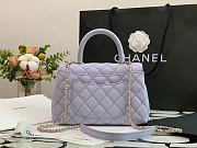 Kitlife Chanel Coco Handle Mini Gold Hardware Purple - 23cm - 3