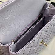 Kitlife Chanel Coco Handle Mini Gold Hardware Purple - 23cm - 2