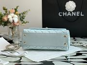 Kitlife Chanel Coco Handle Mini Gold Hardware Blue - 23cm - 6