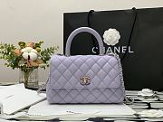 Kitlife Chanel Coco Handle Mini Color Hardware Purple - 23cm - 1